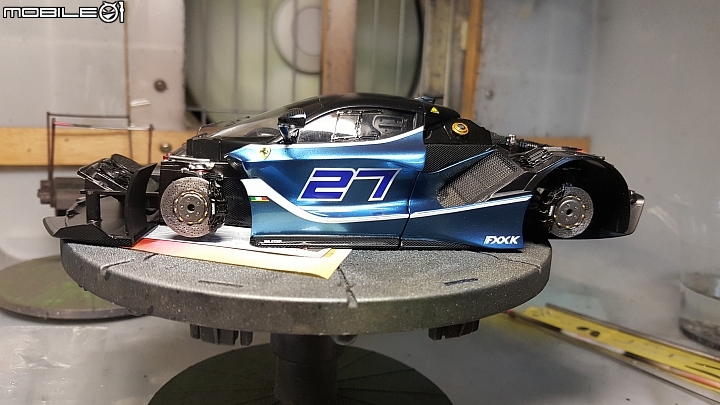 [Tamiya 1:24] 田宮 法拉利 FXX K    Ferrari FXX K  製作過程