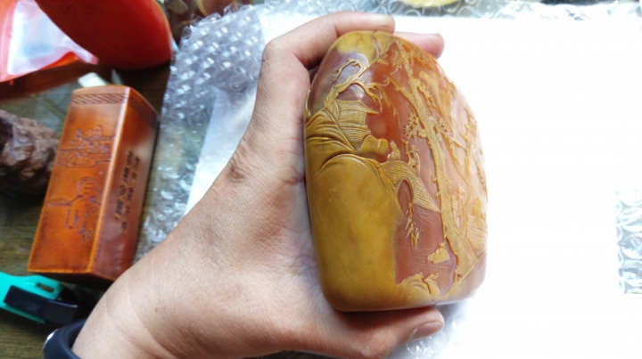 壽山石雕件