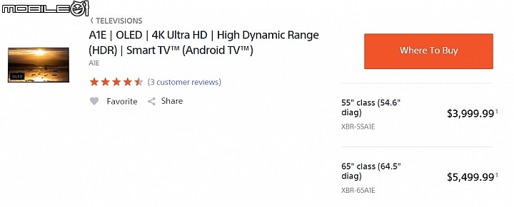 [採訪]SONY首款BRAVIA 4K HDR OLED TV A1系列正式發表 同步推出2017新款LED TV機種