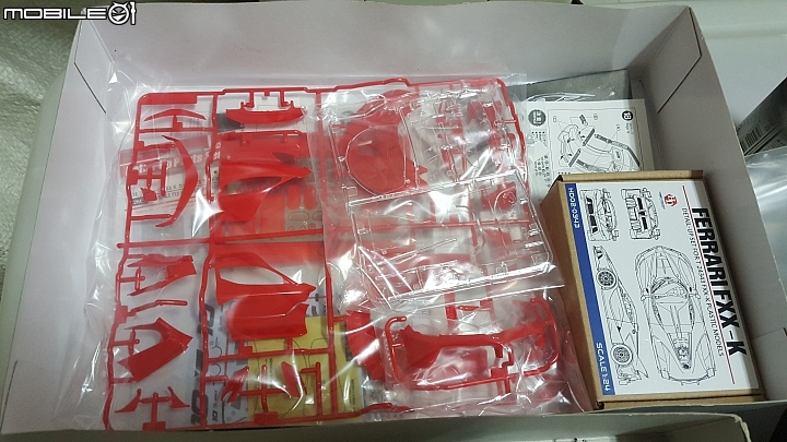 [Tamiya 1:24] 田宮 法拉利 FXX K    Ferrari FXX K  製作過程