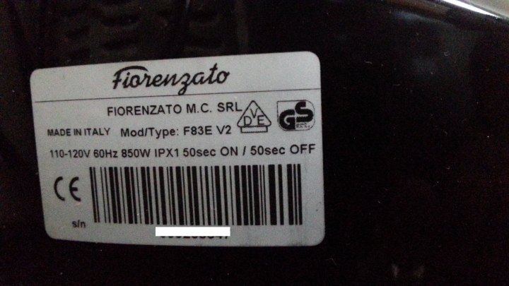 F83eV2 110v 簡單開箱
