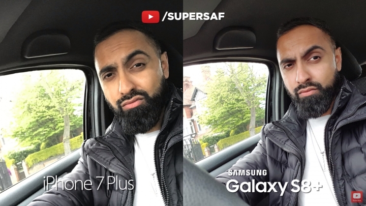 Galaxy S8+ vs iPhone 7+拍照對比差距真的很大