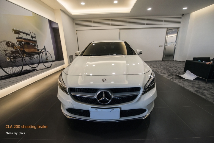[開箱文] CLA Shooting Brake 白色獵跑