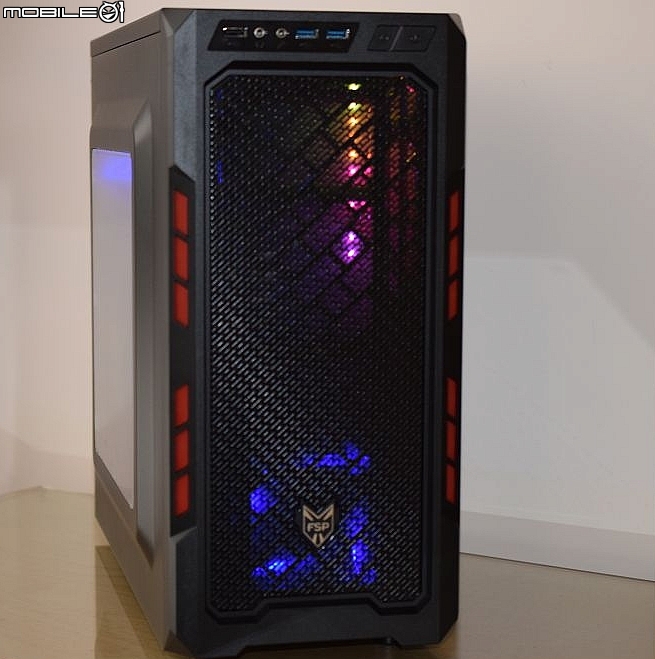 簡約低調 FSP全漢CMT210 聖隱士ATX機殼(紅 )裝機開箱