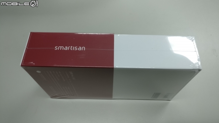 [開箱]錘子手機 堅果Pro 酒紅色 4GB RAM+128GB ROM 簡單開箱~