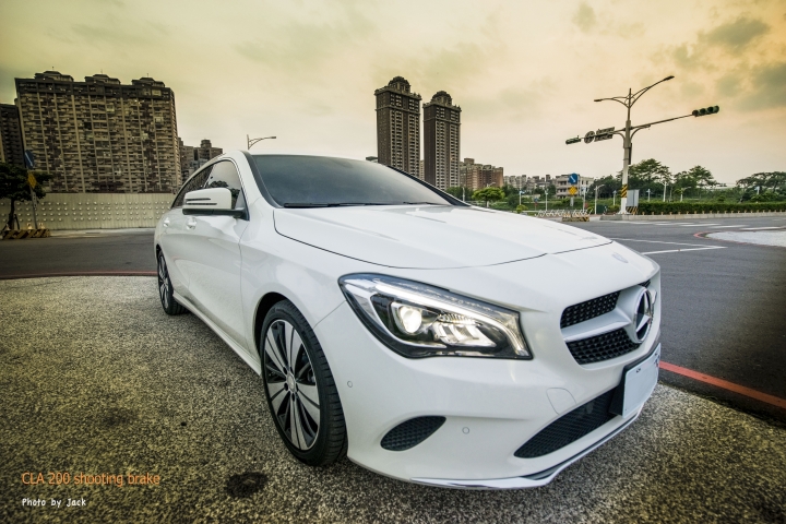 [開箱文] CLA Shooting Brake 白色獵跑