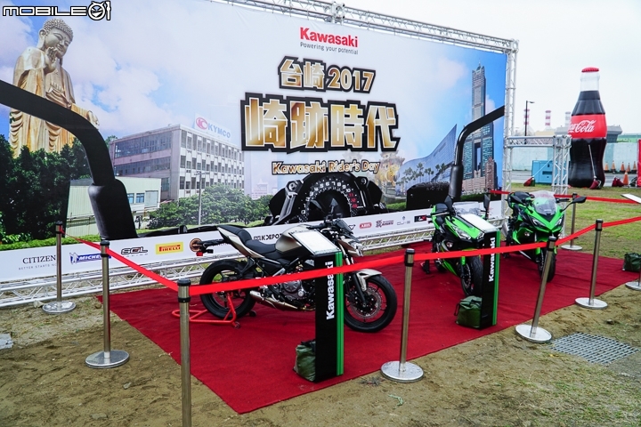 康康-康晋榮助陣！2017 台崎重車 Kawasaki 崎跡時代 高雄重車大會