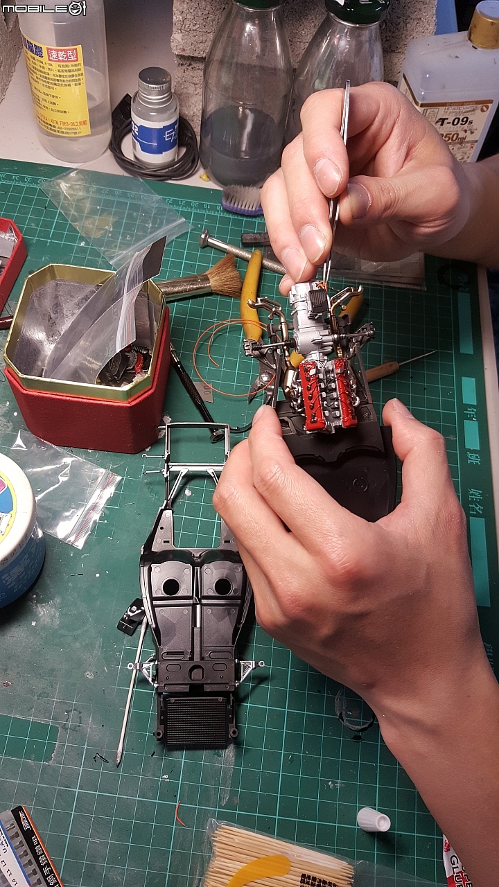 [Tamiya 1:24] 田宮 法拉利 FXX K    Ferrari FXX K  製作過程