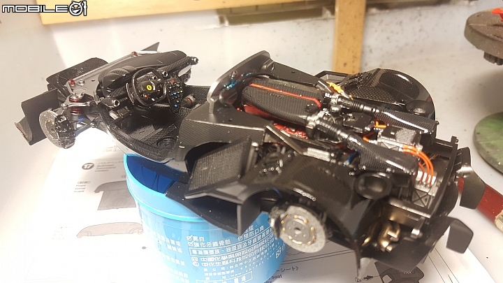 [Tamiya 1:24] 田宮 法拉利 FXX K    Ferrari FXX K  製作過程