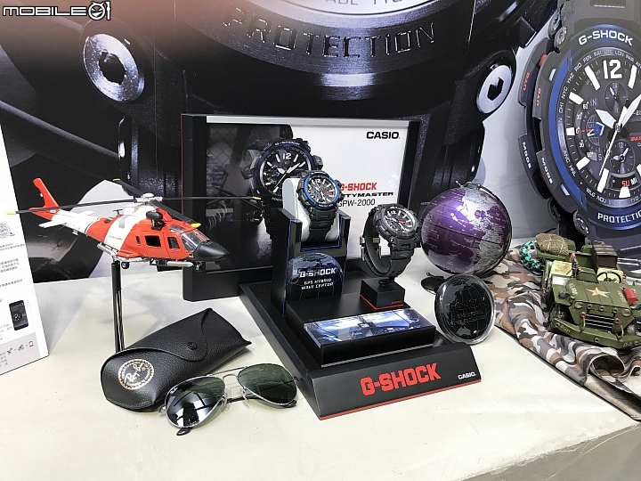 G-SHOCK GPW2000 飛行日誌搶鋒頭