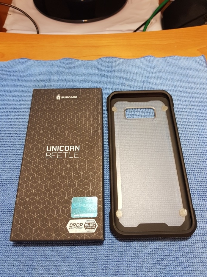SUPCASE Unicorn Beetle Hybrid 手機保護殼 - 尊爵黑/透明開箱 不專業開箱