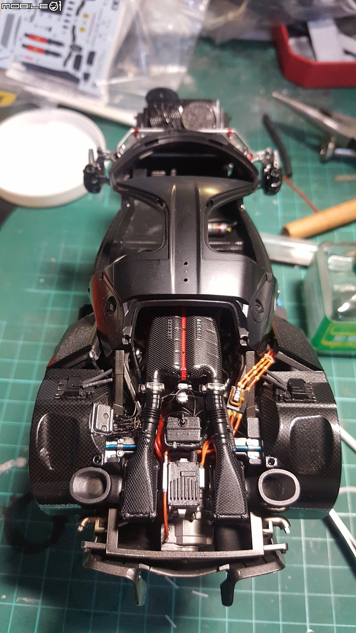 [Tamiya 1:24] 田宮 法拉利 FXX K    Ferrari FXX K  製作過程