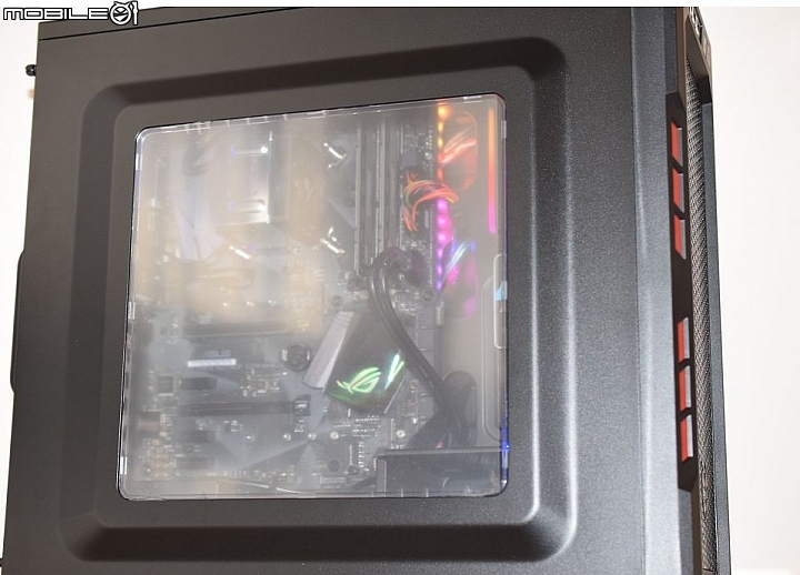 簡約低調 FSP全漢CMT210 聖隱士ATX機殼(紅 )裝機開箱