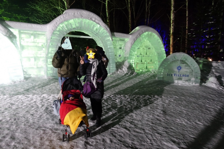 【2017道東親子行】北海道星野渡假村。TOMAMU 水之教堂 愛絲冰城