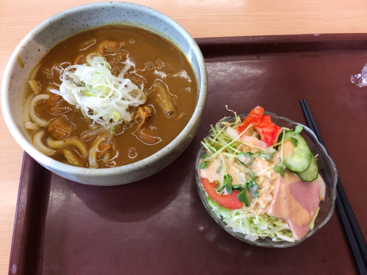 【美食。食記】東京 青海 青海名物 在地司機最愛 咖哩豬排飯 烏龍麵 青海食堂 推薦