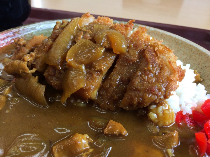 【美食。食記】東京 青海 青海名物 在地司機最愛 咖哩豬排飯 烏龍麵 青海食堂 推薦
