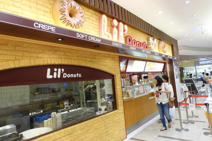【2016北海道親子行】北廣島三井outlet。豚丼のぶたはげ & Lil' Donuts
