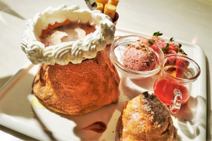 【台北信義區 | 甜點】全台獨創的布里歐火山甜點▲歐維聚-義式複合式餐廳 Oridream Food