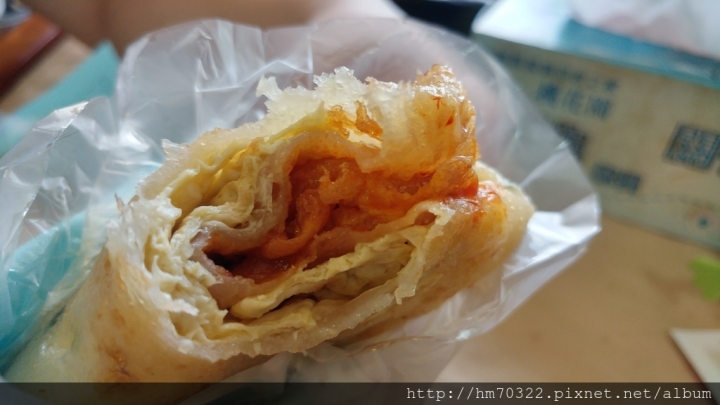『桃園美食』-中壢福德路．櫻桃蛋餅