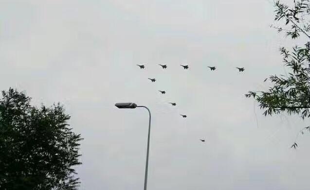 威武~全球最強戰機編隊現身山西