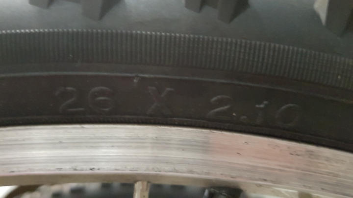 請教我的舊車輪該買什麼大小輪胎？剎車片？