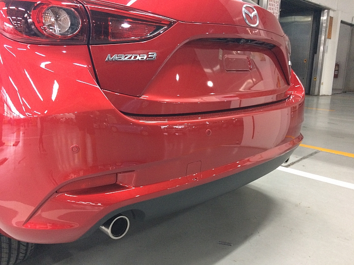 mazda3底盤驗車~~看過了安心了不少