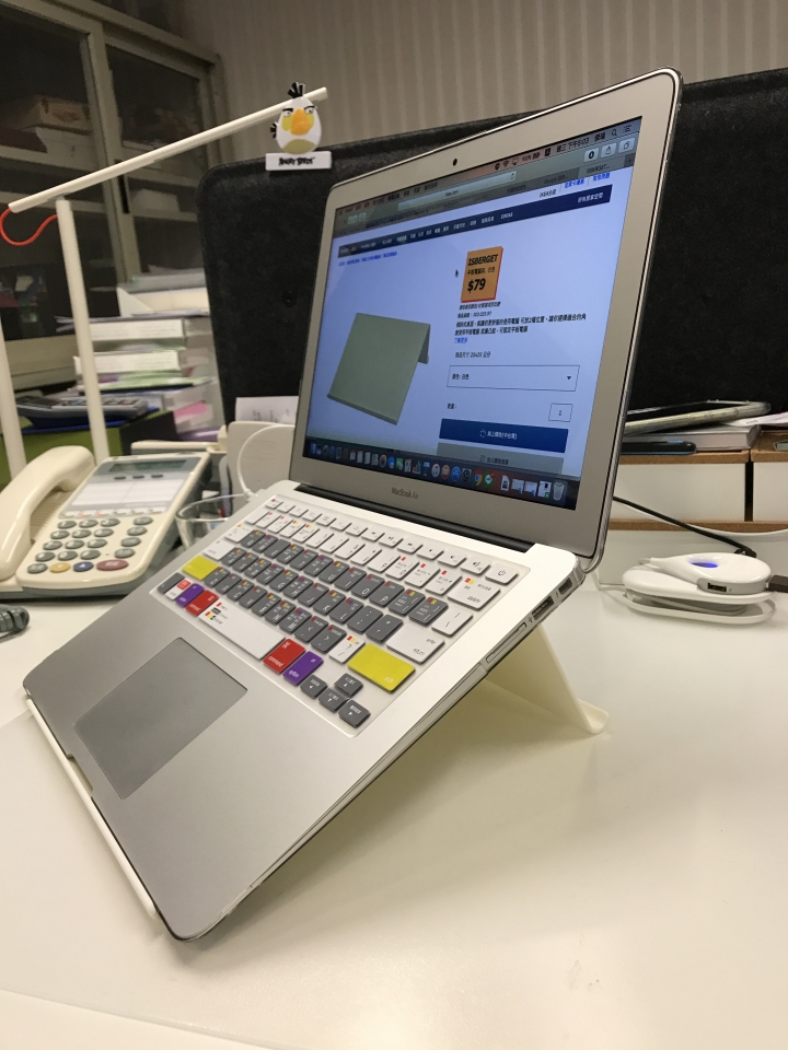 分享好用的Ｍacbook Air立架