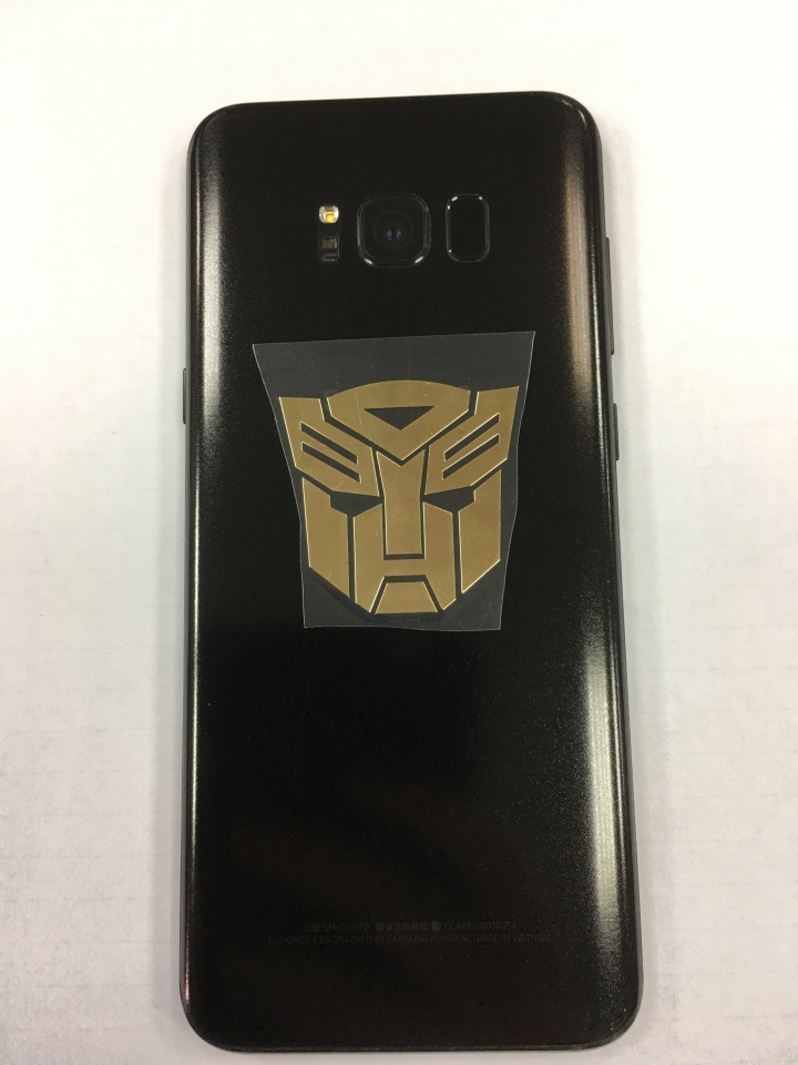 S8+ 弄了一些金屬貼紙 大家幫忙看下 哪個好看 可以搭漫威主題