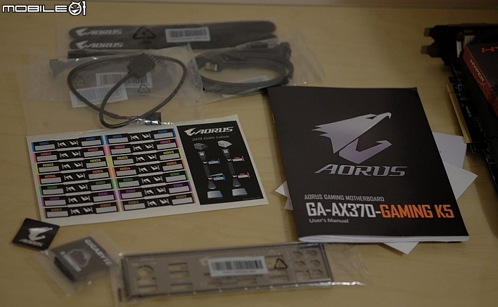 鷹神降臨 AM4  技嘉 AORUS AX370-Gaming K5 /  Ryzen 5 1600 開箱