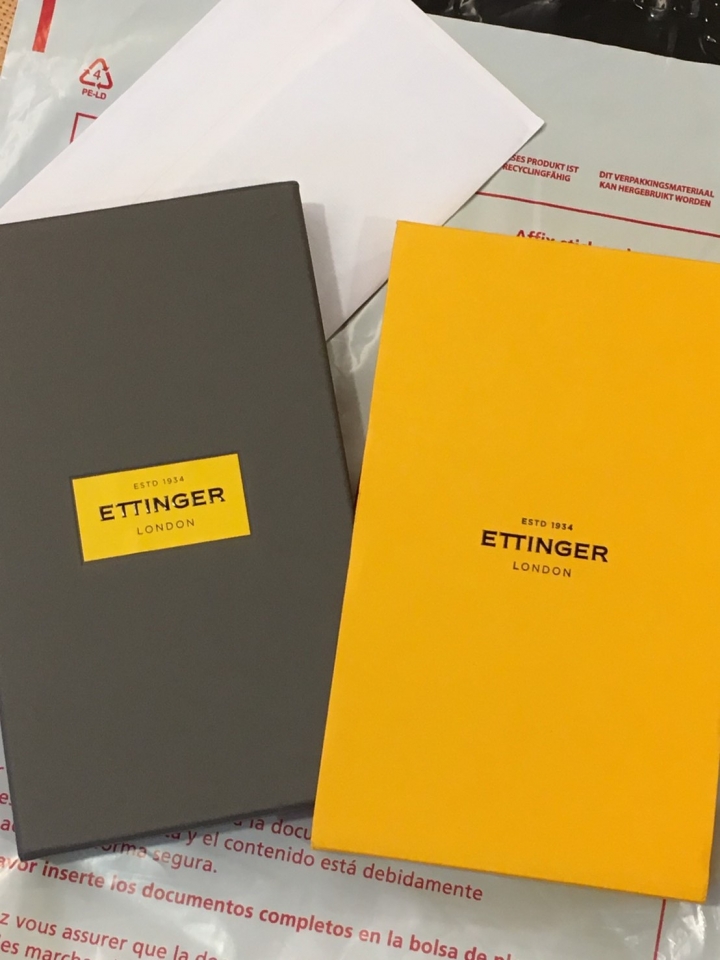 【開箱】英國 ETTINGER 長夾 分享