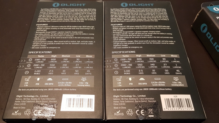 [開箱]超越Armytek的頭燈新秀-Olight H2R