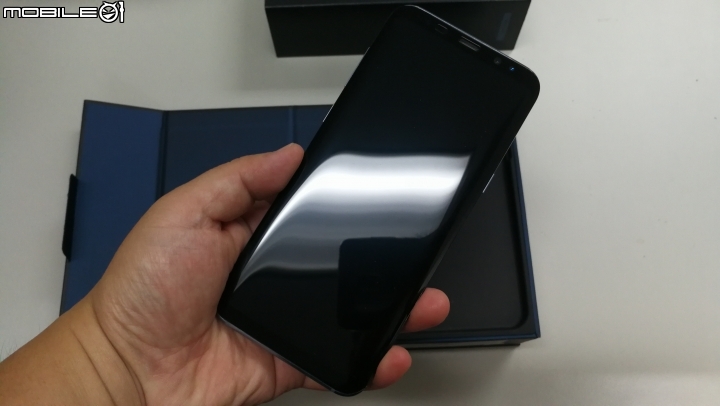 [開箱]香港版 S8+ 6GB+128GB 4G+3G雙卡雙待 珊瑚藍 簡單分享~