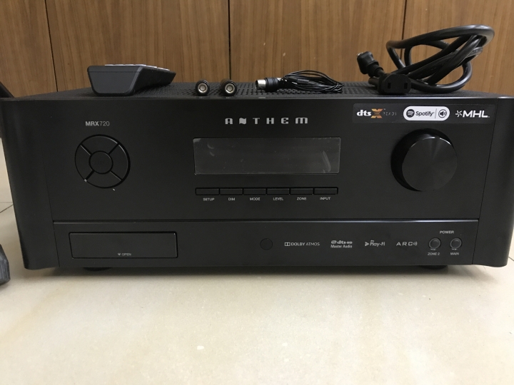 回不去了之Anthem MRX720 AV環繞擴大機開箱