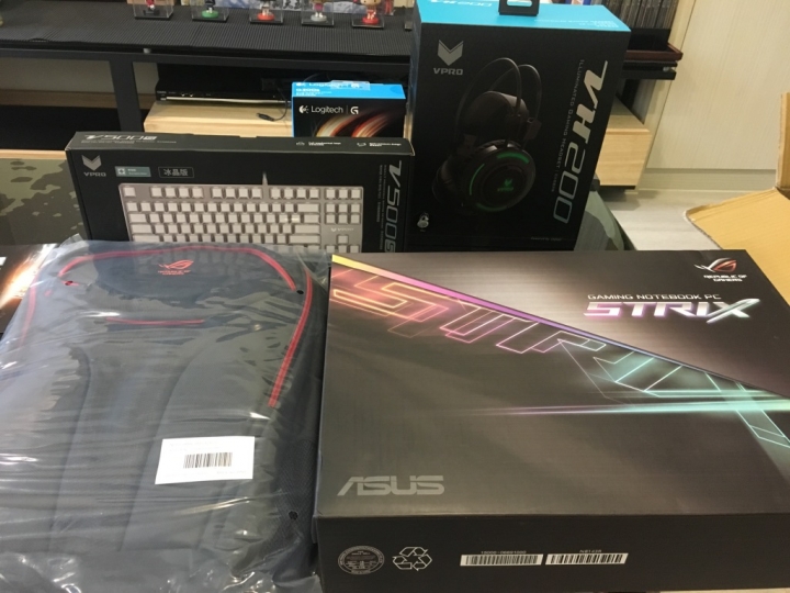 [開箱]ASUS ROG GL553VE電競筆電開箱文