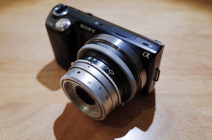 玩具相機 Lomo Smena 8M鏡頭改Sony E-mount (附實拍圖)