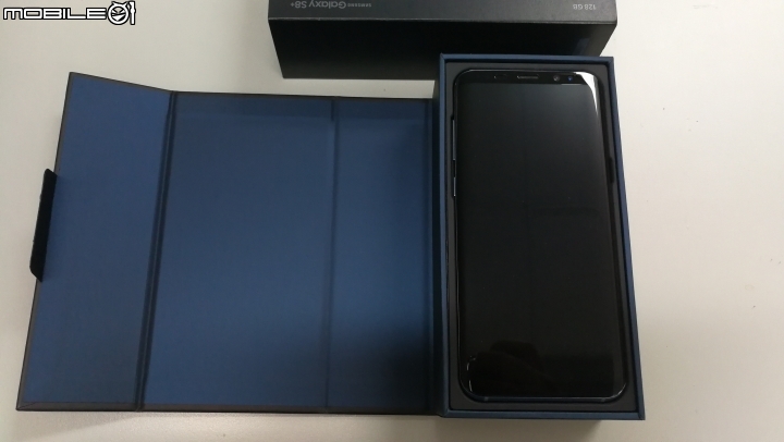 [開箱]香港版 S8+ 6GB+128GB 4G+3G雙卡雙待 珊瑚藍 簡單分享~