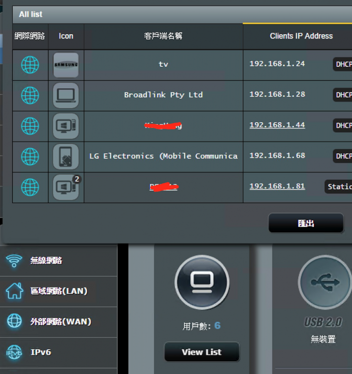 華碩RT-AC66U  2.4 GHz 狂斷 是快壞了? 還是產能不足? 太熱情? 但 5 GHz 正常