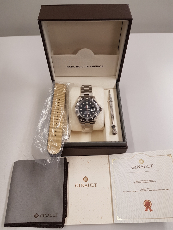 Ginault Ocean-Rover 180165C1LN、181270GSLID雙開箱