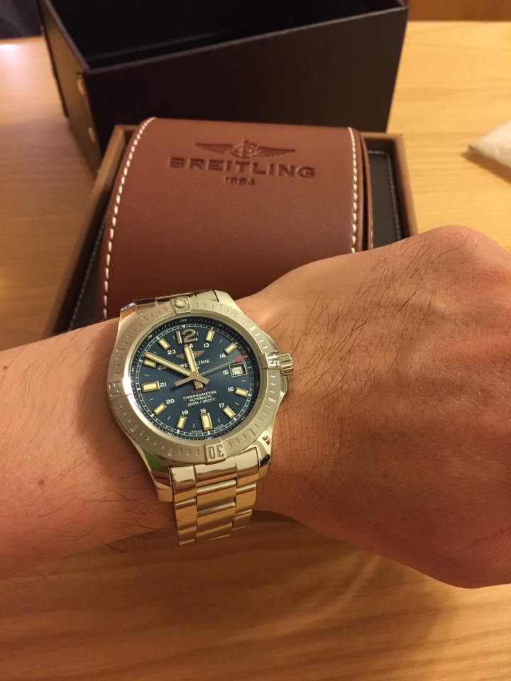 [開箱]Breitling Colt 41