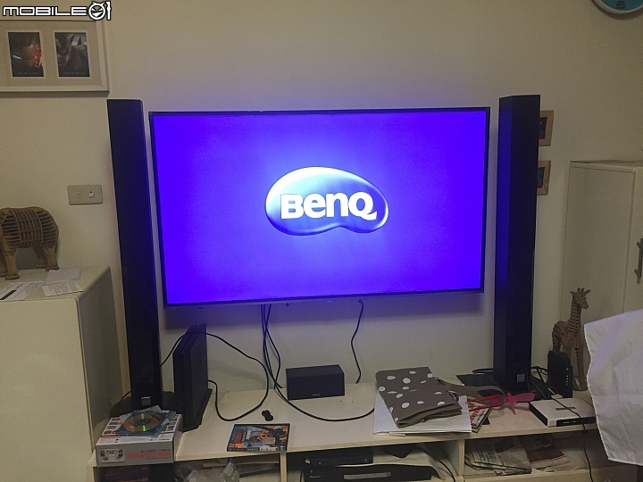 BENQ 55IZ7500 小小不專業開箱文