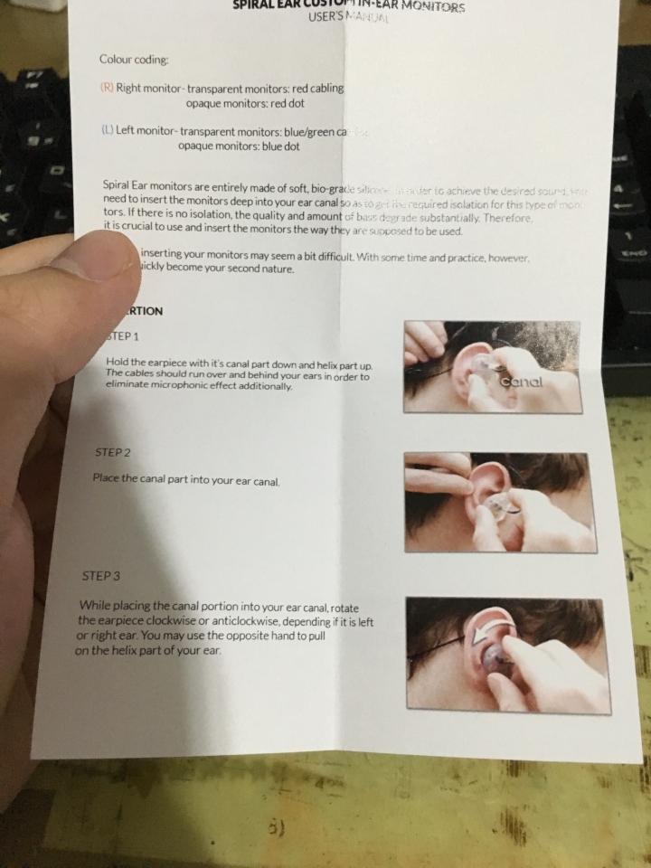 【開箱】Spiral Ear 5way Reference