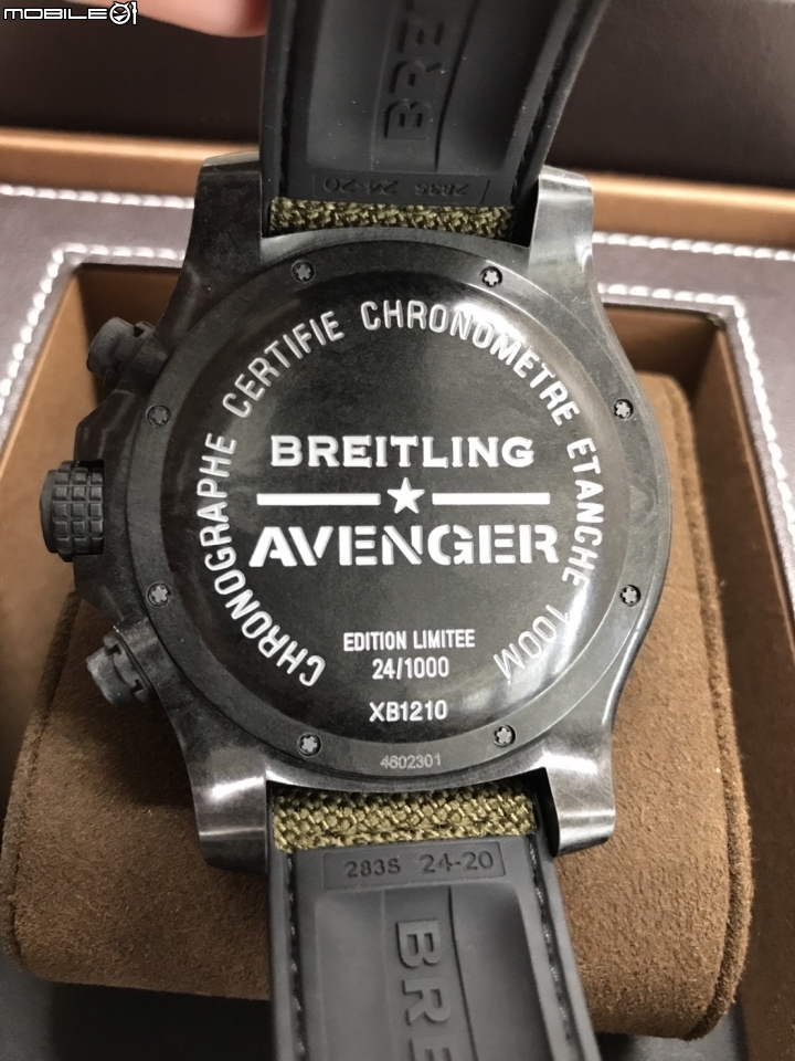 [開箱]Breitling Avenger Hurricane Military
