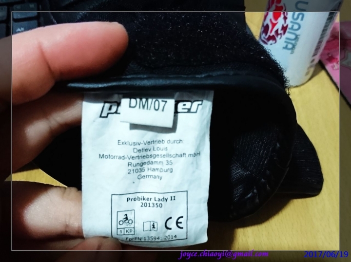 [開箱] Probiker Lady II女用防水手套開箱