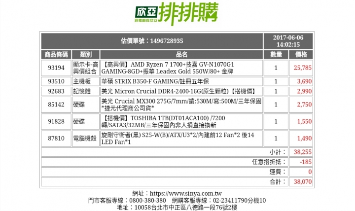 自組電腦40k，求健檢