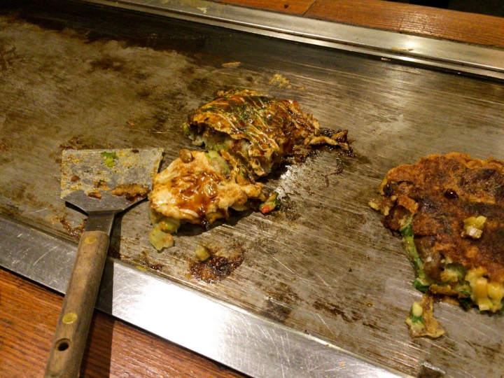 【美食。食記】大阪 難波 焦香四溢 風味道地 福太郎 大阪燒 喜好燒