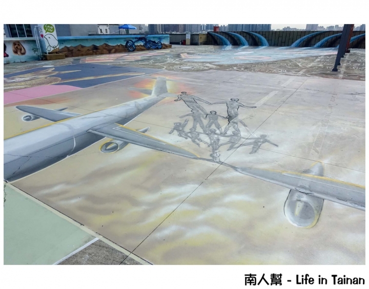【高雄前鎮區-景點】全台最大天台3D地景壁景藝術 ｜圖龍大師｜時空之城 ~~ 詩舒曼文化園區