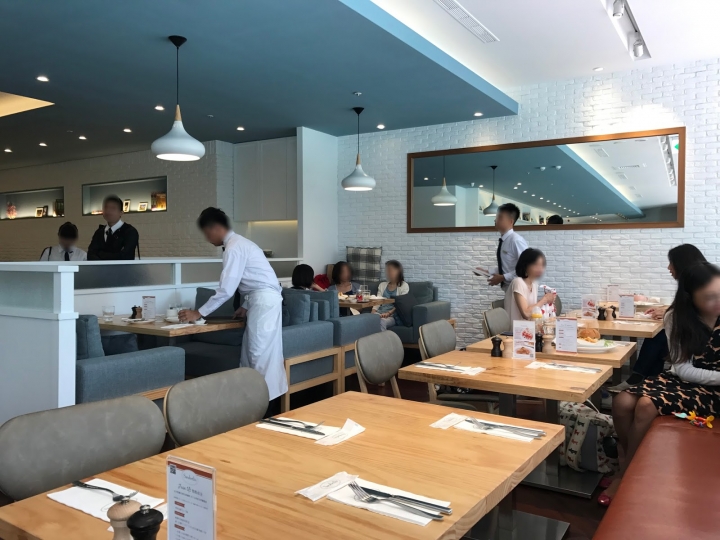 [食記] 中壢 Sarabeth's紐約早餐女王。法式吐司、佬墨輕辣蛋捲、總匯三明治(中壢SOGO)