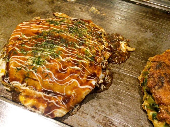 【美食。食記】大阪 難波 焦香四溢 風味道地 福太郎 大阪燒 喜好燒