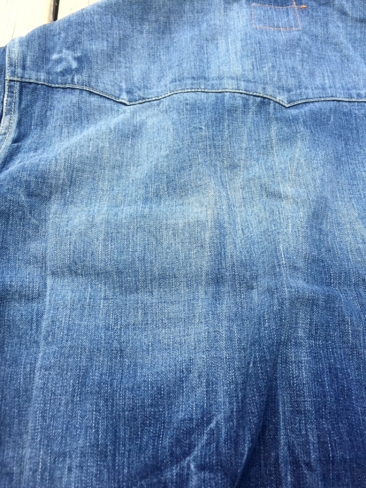 [開箱實穿] 方便極了，JEANSDA River Blue Washed Denim Shirt