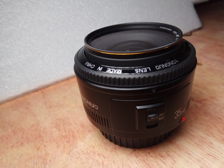 【簡易開箱】永諾 YONGNUO 35MM/F2 FOR CANON (附實拍照)